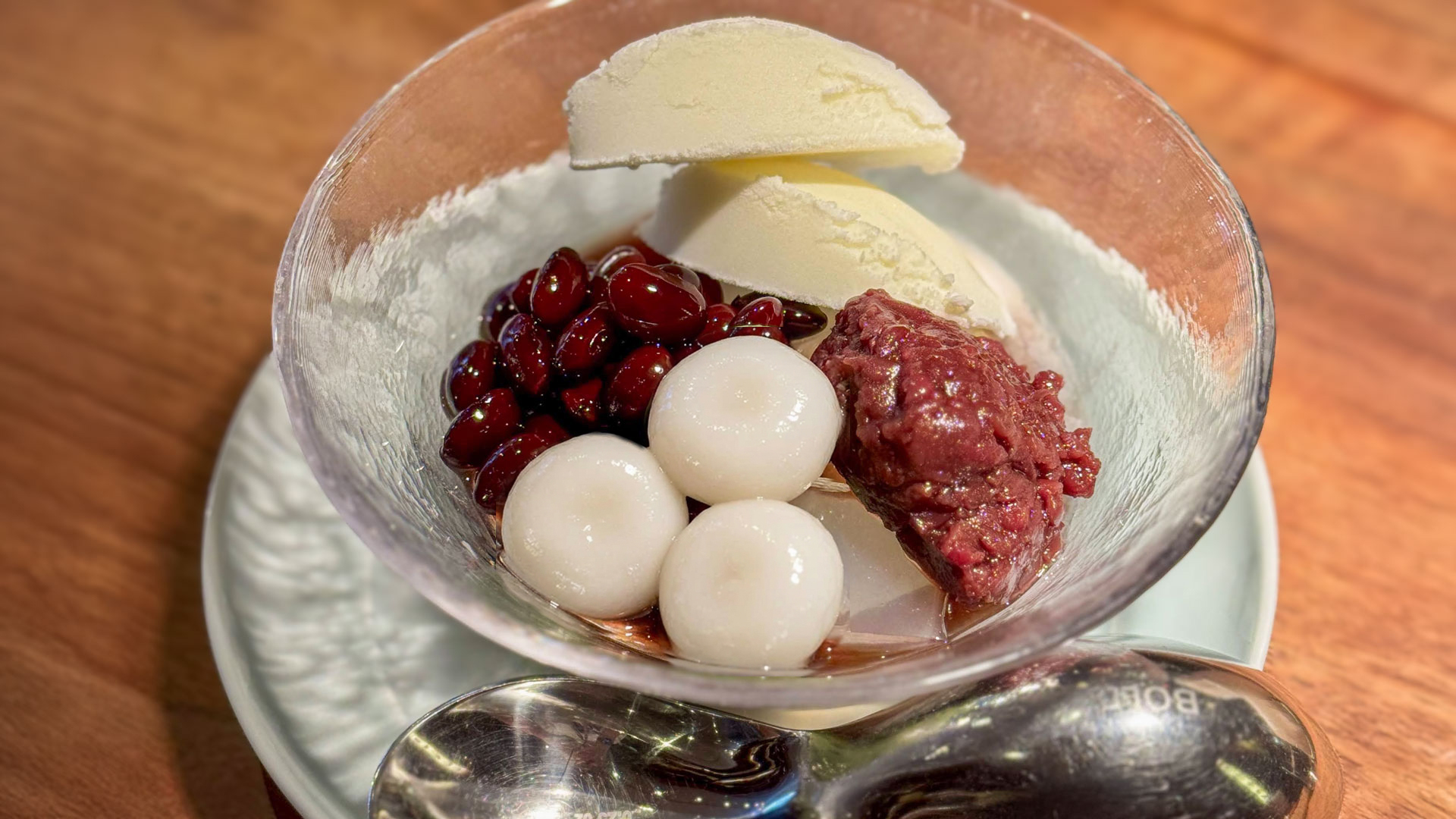 白玉クリームあんみつ・白玉クリームクロカン